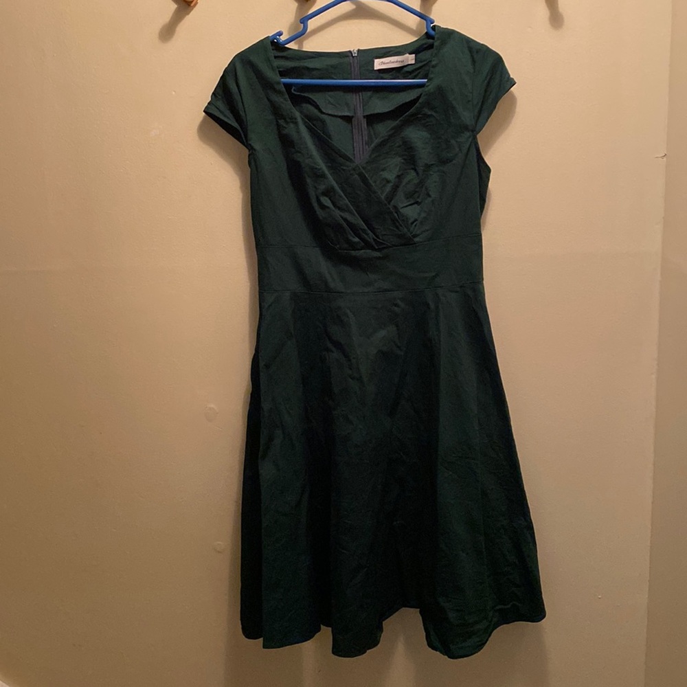 Forest Green Dress